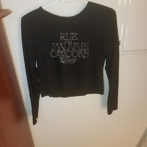 Aritzia cropped longsleeve